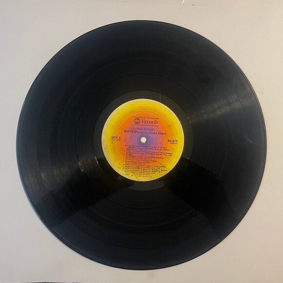 Rufus (Featuring Chaka Khan) "Ask Rufus' (Vinyl Record).1977, ABC Records.
